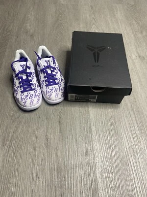 Zapato de baloncesto Nike Kobe 8 Court púrpura PS talla 11c púrpura FN0267-101 Foto 1 de 4