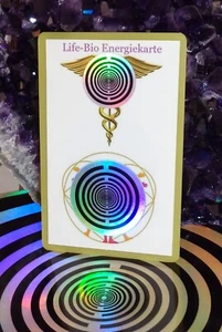 Quantum Field Photons Energy Card Radionics Scalarwave Aura Harmony EMF5G Protection - Picture 1 of 7