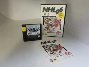 NHL 96 1996 game Sega Genesis CIB Complete NTSC US/Can K33 - Picture 1 of 10