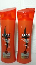 2  SEDAL STRUCTURAL RECONSTRUCTOR SHAMPOO (2 BOTTLES OF 12 FL EACH) NEW UNISEX