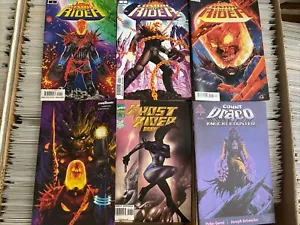 COSMIC GHOST RIDER #1 2 2018 2023 STEGMAN VARIANT 2099 ASHLEY WOOD COUNT DRACO - Picture 1 of 7