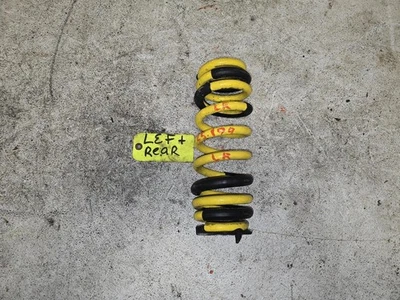 2021 BMW M3 Driver Left Side Rear Yellow Coil Spring OEM ID 208949H23 - Image 1 of 4