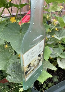 Weinflasche *A Time To Wine A Woman’s Therapy* Wandbild oder Käsebrett FLACH - Bild 1 von 9