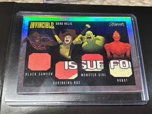 2025 Invincible Keepsake Edition fun Quad Relic #544 Issue #4 Comic Guardians - Picture 1 of 2