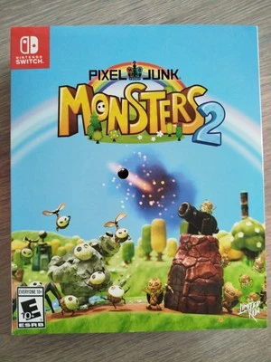PIXEL JUNK MONSTERS 2 nintendo switch edition collector Limited Run Games. - Photo 1/3