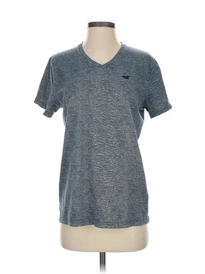 Camiseta Hollister feminina azul ativa P - Imagem 1 de 4