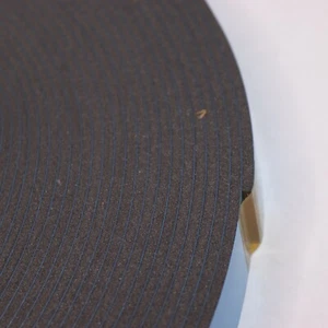 Double Coated Window Glazing Tape Glass Bonding Black 1/8" Thk x 1/4" W x 75' - Picture 1 of 4