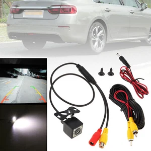Dispositif de Sécurité Voiture Vue Arrière Caméras de Recul Stationnement 12 LED Visi Nuit - Photo 1/11