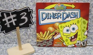 Video Game PC SpongeBob Squarepants Diner Dash #3 NEW SEALED - Picture 1 of 12