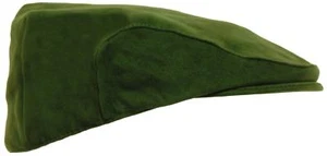 Mens Olive Green Moleskin Flat Cap - Ideal For Walking Hunting Shooting Fishing - Picture 1 of 2