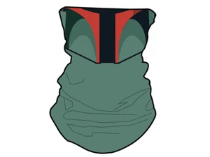 Accesorio de Halloween Star Wars Boba Fett Cuello y Cara Gaiter PPE - Imagen 1 de 1