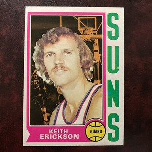 1974-75 Topps Set KEITH ERICKSON #53 PHOENIX SUNS - NR-MINT *HIGH GRADE*