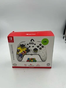 CONTROLLER JOYSTICK POWERA SUPER MARIO ENHANCED WIRED PER NINTENDO SWITCH - Afbeelding 1 van 4