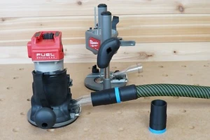 27 mm Schlauchadapter für Milwaukee M18 2 1/4 PS Oberfräse - Bild 1 von 5