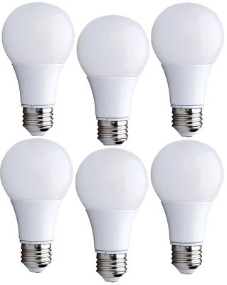 Bioluz LED A19 6w 40 Watt Replacement ECO Series Warm White (2700K) Non Dimmable - Image 1 of 4