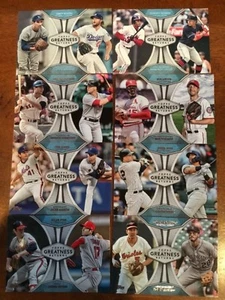 2019 TOPPS YOU PICK GREATNESS RETURNS INSERT CARDS REVISED LIST! REVISED LIST! - Picture 1 of 1