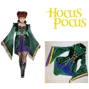 Spirit Halloween sexy Hocus Pocus Adult Winifred Sanderson Dress Cosplay costume - Picture 1 of 6
