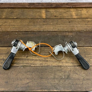 Vintage Suntour Power Thumb Shifter Set Power Shift Lever MTB Friction 80s XC B1 - Picture 1 of 7