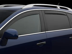WeatherTech Side Window Deflectors for 2006-2006 BMW 325i - Dark Tint, 84405 - Picture 1 of 4