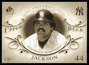 Reggie Jackson New York Yankees #30 2005 SP Legendary Cuts Baseball Card - Picture 1 of 2