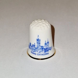 Collectors Thimble - "Truro Cathedral" - Bone China - #133 - Picture 1 of 4