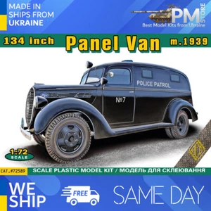 ACE 72589 1/72 134in Panel Van mod.1939 Plastic model kit - Picture 1 of 10