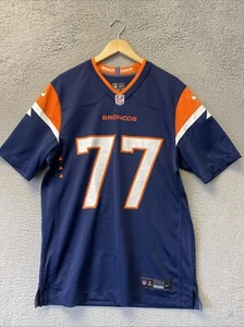 Quinn Meinerz #77 Denver Broncos Jersey M Navy NWOT / 120-40 - Picture 1 of 8