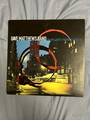 Dave Matthews Band "Before These Crowded Streets" Yellow Vinyl 2LP Excellent - Image 1 of 4