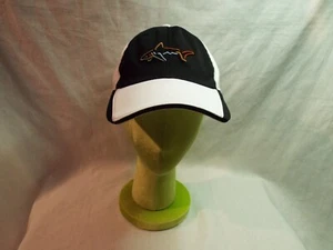 GREG NORMAN "THE SHARK" BLACK & WHTIE BALL CAP. VERY GOOD CONDITION! - Picture 1 of 6