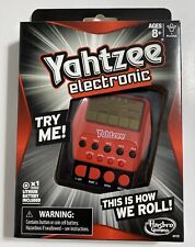 Yahtzee Electronic Handheld Game Hasbro Gaming Fun Interactive Audio Ages 8+ NEW