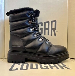Cougar - Women's Vantage in Black Waterproof Lined Winter Boots New in Box - Picture 1 of 6