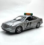 Anson Mercedes Benz CLK AMG Sportcoupe F1 Safety Car in Silver, Original Packaging, 1:18, D015