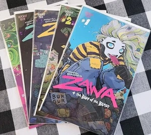 ZAWA + the belly of the beast 1 2 3 4 5 1st print set BOOM 2023 Michael Dialynas - Picture 1 of 6