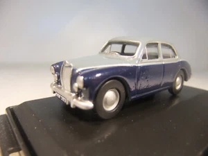 1:76 oo gauge Oxford 76MGZ002 - MG ZB - Two Tone Blue - VGC Cased - Picture 1 of 6