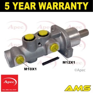 Fits Peugeot 206 1998-2009 Brake Master Cylinder Apec #1 4601J4 - Picture 1 of 2