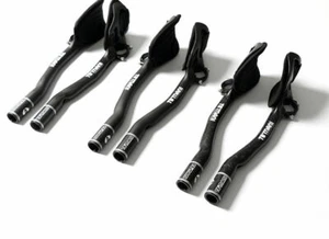 TEMANI Carbon Fiber Triathlon Time Trial TT Aero Bars Aerobars Extensions 31.8mm - Picture 1 of 15