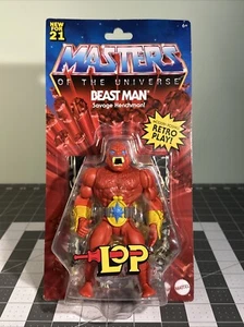 Masters Of The Universe Beast Man Lop Mattel NIB Retro Play See Details - Picture 1 of 9
