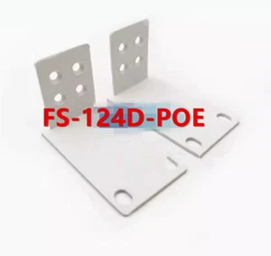 1pair New For FS-124D-POE 19 inch Rack Mount Bracket 1RU - Picture 1 of 2