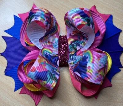 Бант для волос по мотивам троллей Celebrate Party - Изображение 1 из 4