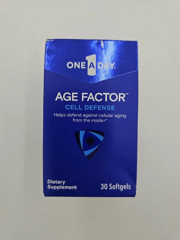 ONE A DAY AGE FACTOR DEFENSA CELULAR 30 CÁPSULAS BLANDAS CADUCIDAD 03/2026 NUEVO Foto 1 de 1