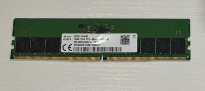 Hynix 16GB DDR5-4800 UDIMM HMCG78MEBUA081N ECC Foto 1 de 2