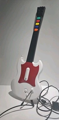 Sony PlayStation 2 PS2 Guitar Hero Red Octane SG Controller 95077 Untested  - Image 1 of 4