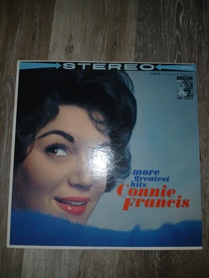 Connie Francis More Greatest Hits Vinyl LP MGM Records Se3942 E3942 1961  - Image 1 of 4