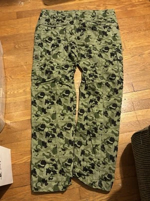 Rocawear Camouflage Pants Green Classic Fit 38x30 Y2K Hip Hop Jay Z - Image 1 of 4