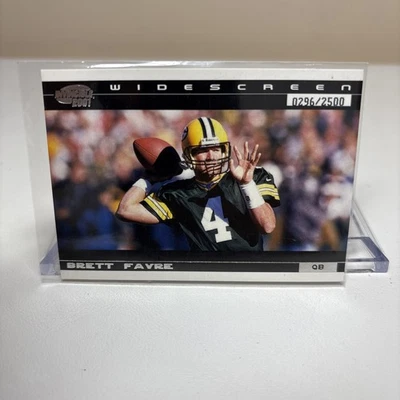 2001 Pacific Invincible Widescreen #6 Brett Favre/2500 - Image 1 of 2