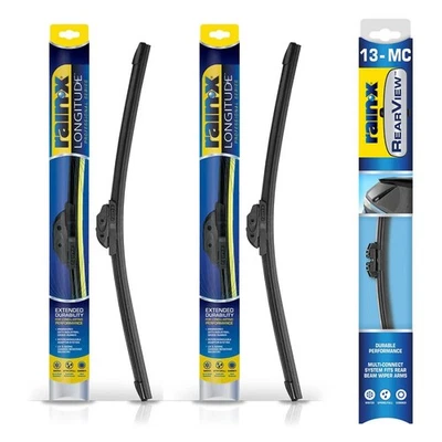 SET-830319C Rain-X Juego de 3 limpiaparabrisas delanteros y traseros para VW 328 328i Foto 1 de 4