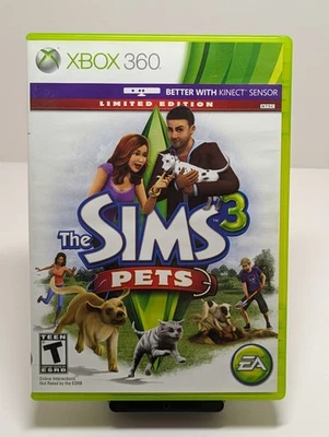 The Sims 3: Pets (Microsoft Xbox 360, 2011) Complete and Tested - Image 1 of 4