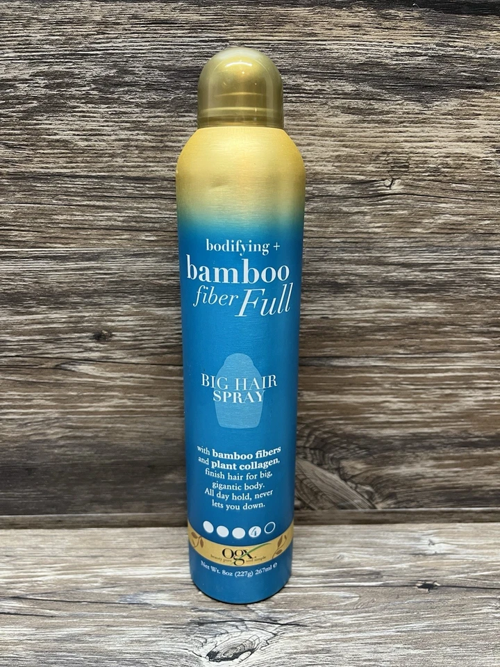 OGX Bodying + Spray para Cabello Grande Completo de Fibra de Bambú, 8 Onzas ¡DESCONTINUADO! Foto 1 de 4