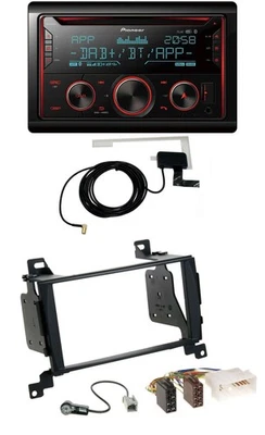 Pioneer 2DIN MP3 DAB USB CD Bluetooth Autoradio für Hyundai Santa Fe 2007-2012 - Bild 1 von 4