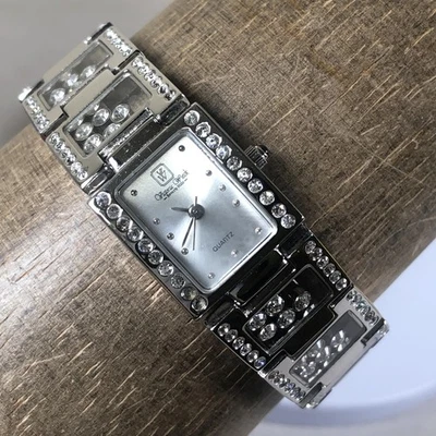 Victoria Wieck Beverly Hills Mujer Cristal Pulsera Reloj Cuarzo Japón B1869 Foto 1 de 4